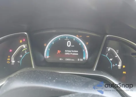 2019 Honda Civic Ex z USA, uszkodzony, nr VIN JHMFC1F34KX007230